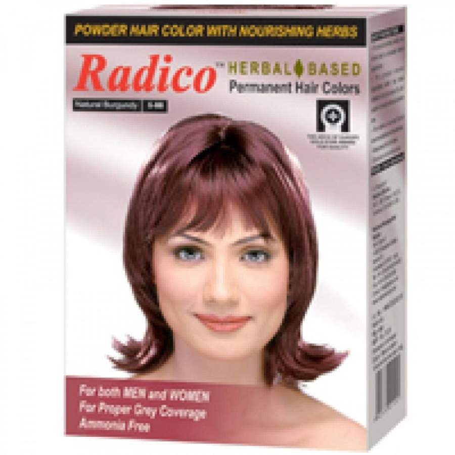 Buy Radico Herbal Hair Color Powder Burgundy