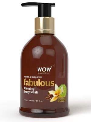 Buy WOW Skin Science Brown Bergamot & Vanilla Foaming Body Wash