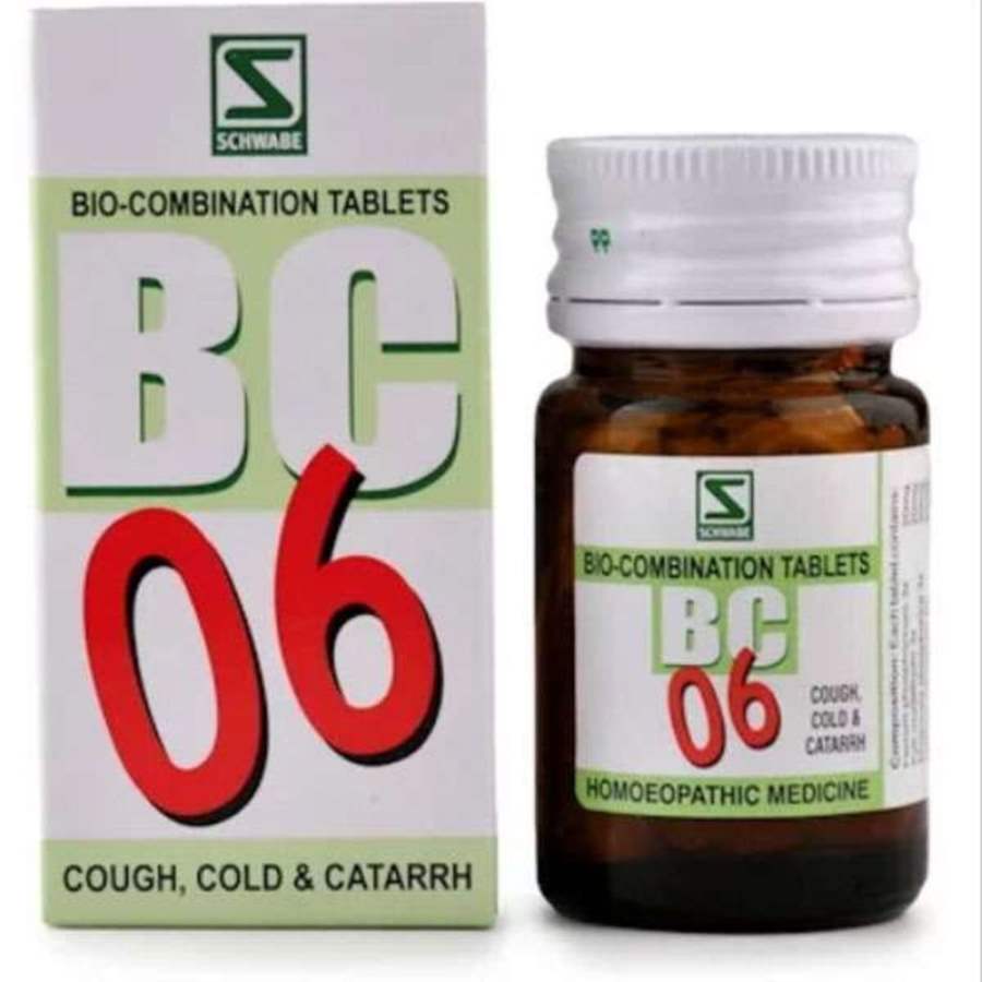 Dr Willmar Schwabe Homeo Bio Combination 06 - Cough, Cold & Catarrh