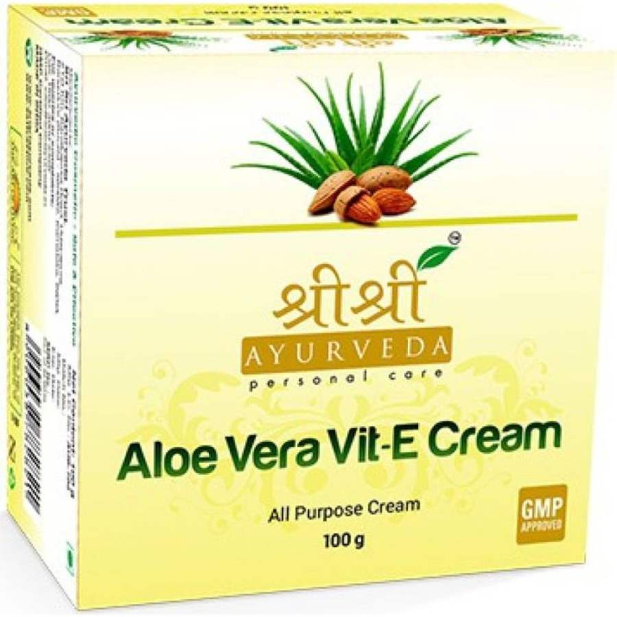 Buy Sri Sri Ayurveda Aloe Vera Vit - E Cream