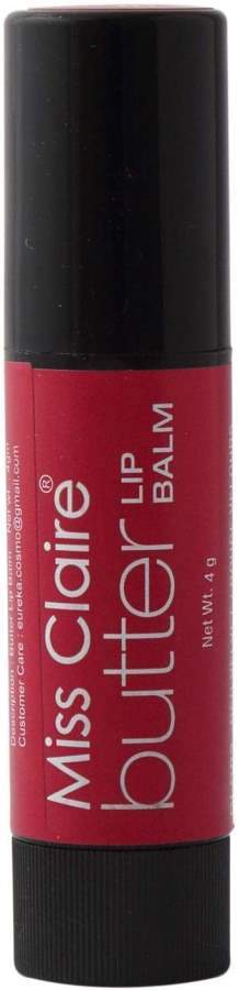 Buy Miss Claire Butter Lip Balm Red Velvet, Red
