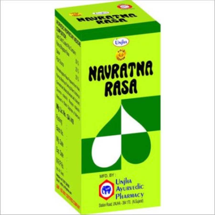 Buy Unjha Navratna Ras (Gold Coated)