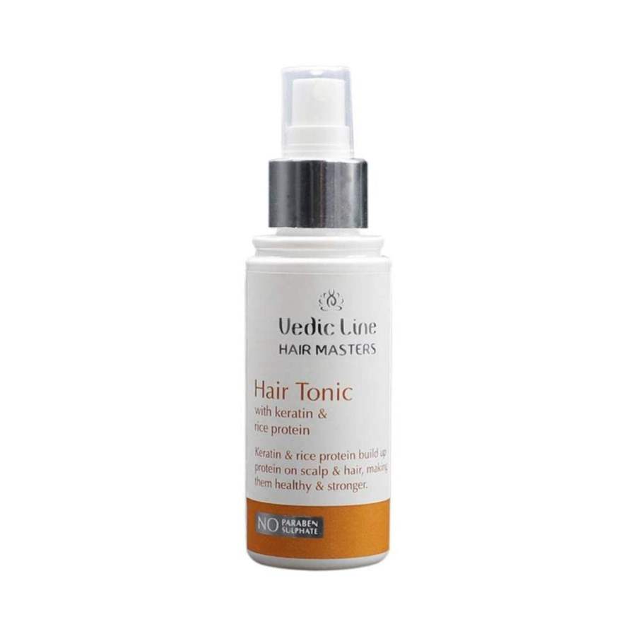 Buy Vedic Line Hair Tonic With Keratin & Rice Protein