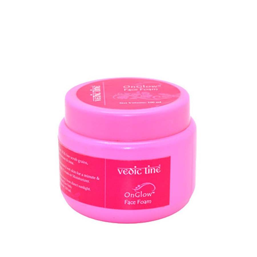 Buy Vedic Line OnGlow Face Foam Cleanser & Exfoliant