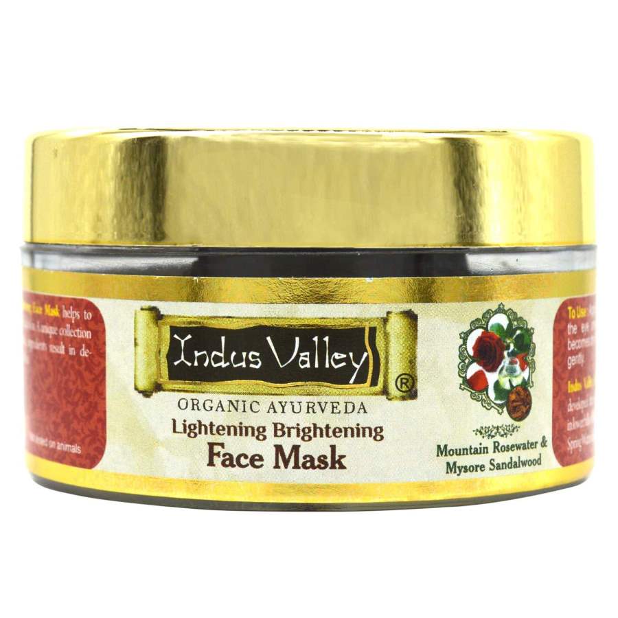 Indus valley Rose & Chandan Face Pack for Glowing Skin 