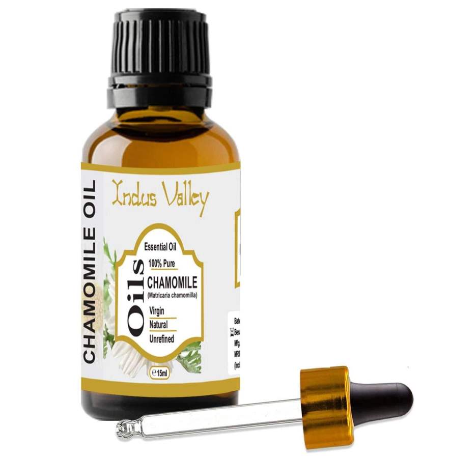 Buy Indus valley Indus indus 100% Pure and Natural Chamomile Essential Oil for Hair & Face Care 