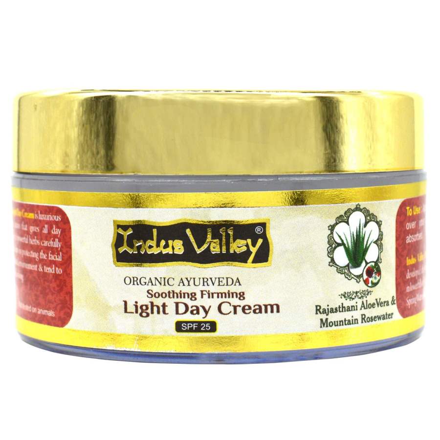 Indus valley Rajasthani Aloe Mountain Rose Soothing & Firming Light Day Cream 