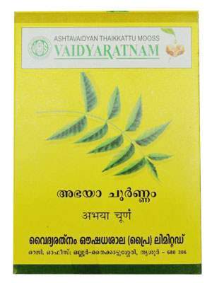 Buy Vaidyaratnam Abhayadi Choornam