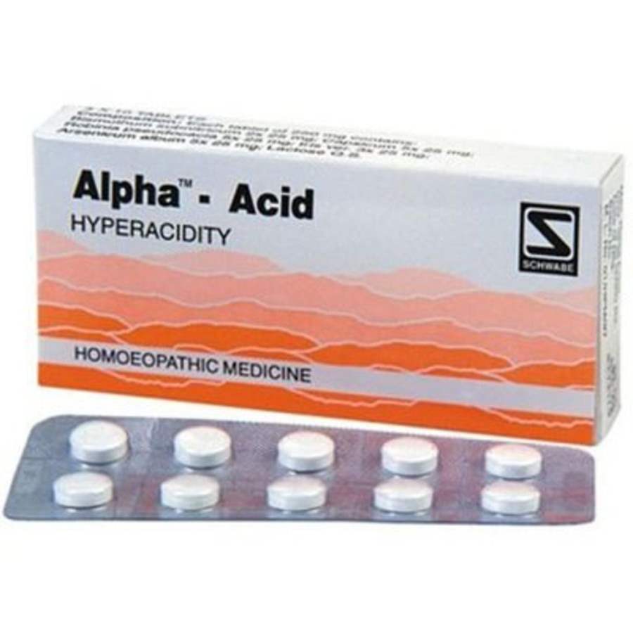 Dr Willmar Schwabe Homeo Alpha Acid
