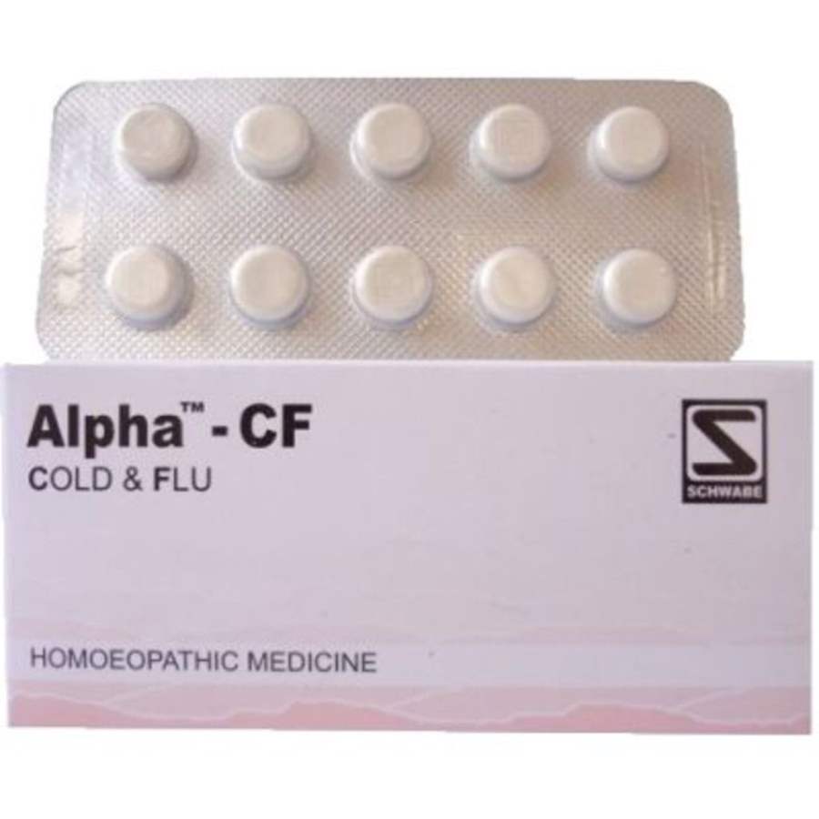 Dr Willmar Schwabe Homeo Alpha CF (Cold And Flu)
