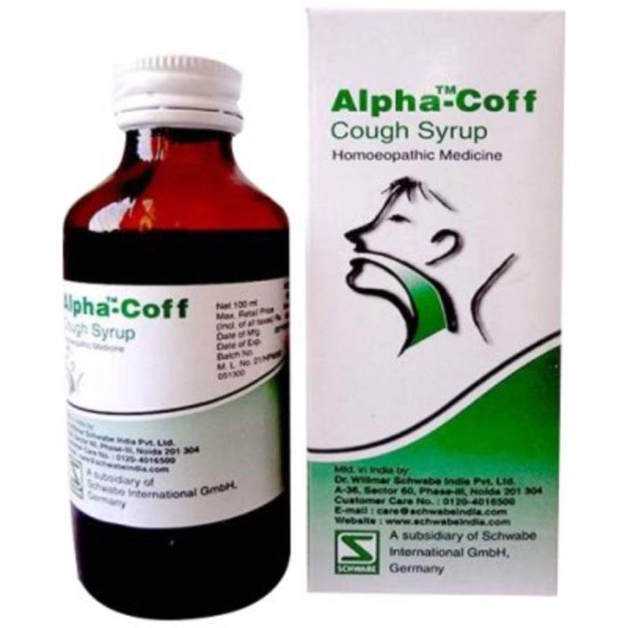 Dr Willmar Schwabe Homeo Alpha Coff (Cough Syrup)