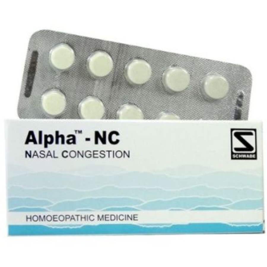 Dr Willmar Schwabe Homeo Alpha NC (Nasal Congestion)