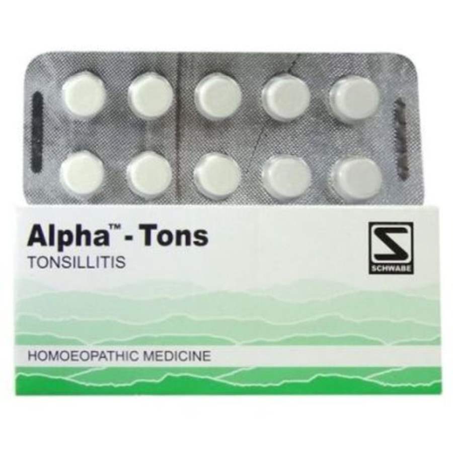 Buy Dr Willmar Schwabe Homeo Alpha Tons (Tonsilitis)