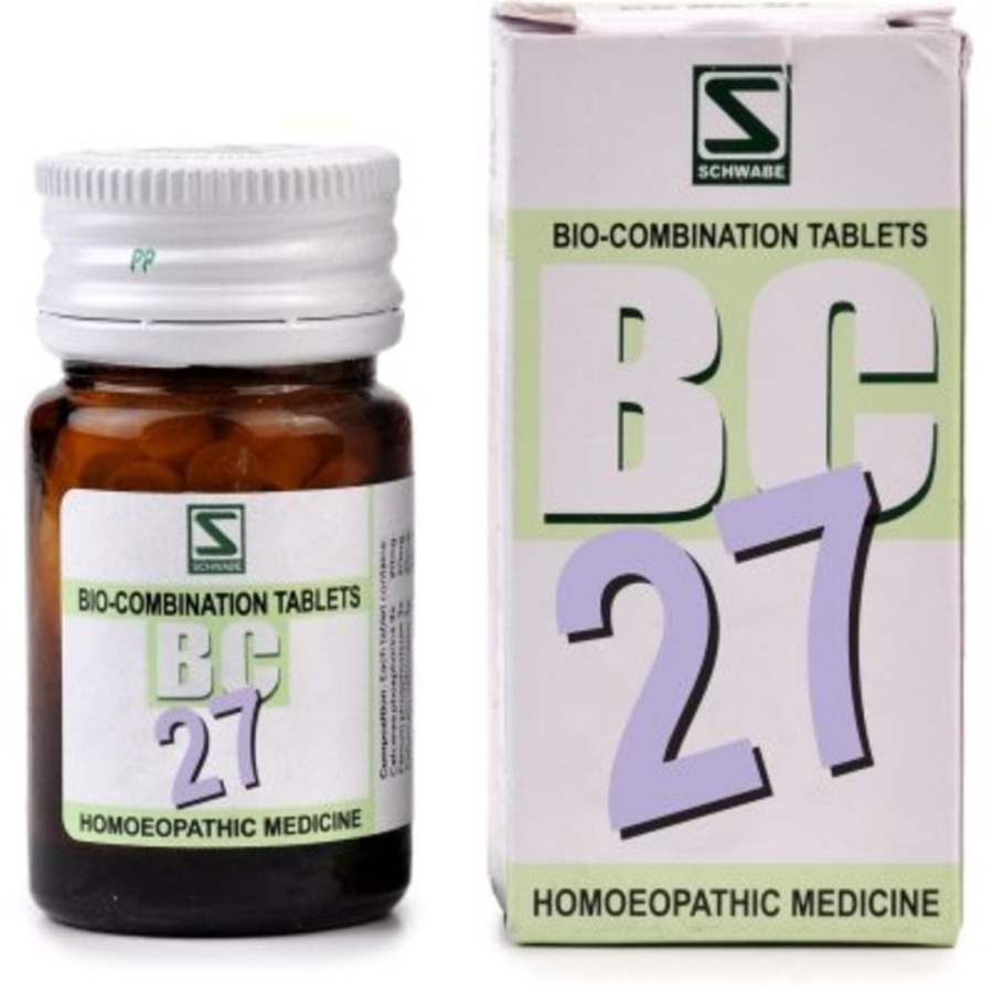 Buy Dr Willmar Schwabe Homeo Bio Combination 27