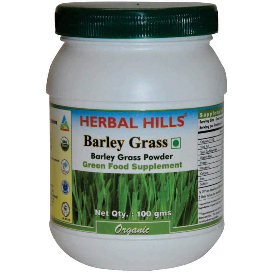 Buy Herbal Hills Barley Grass Powder Green Food Supplement